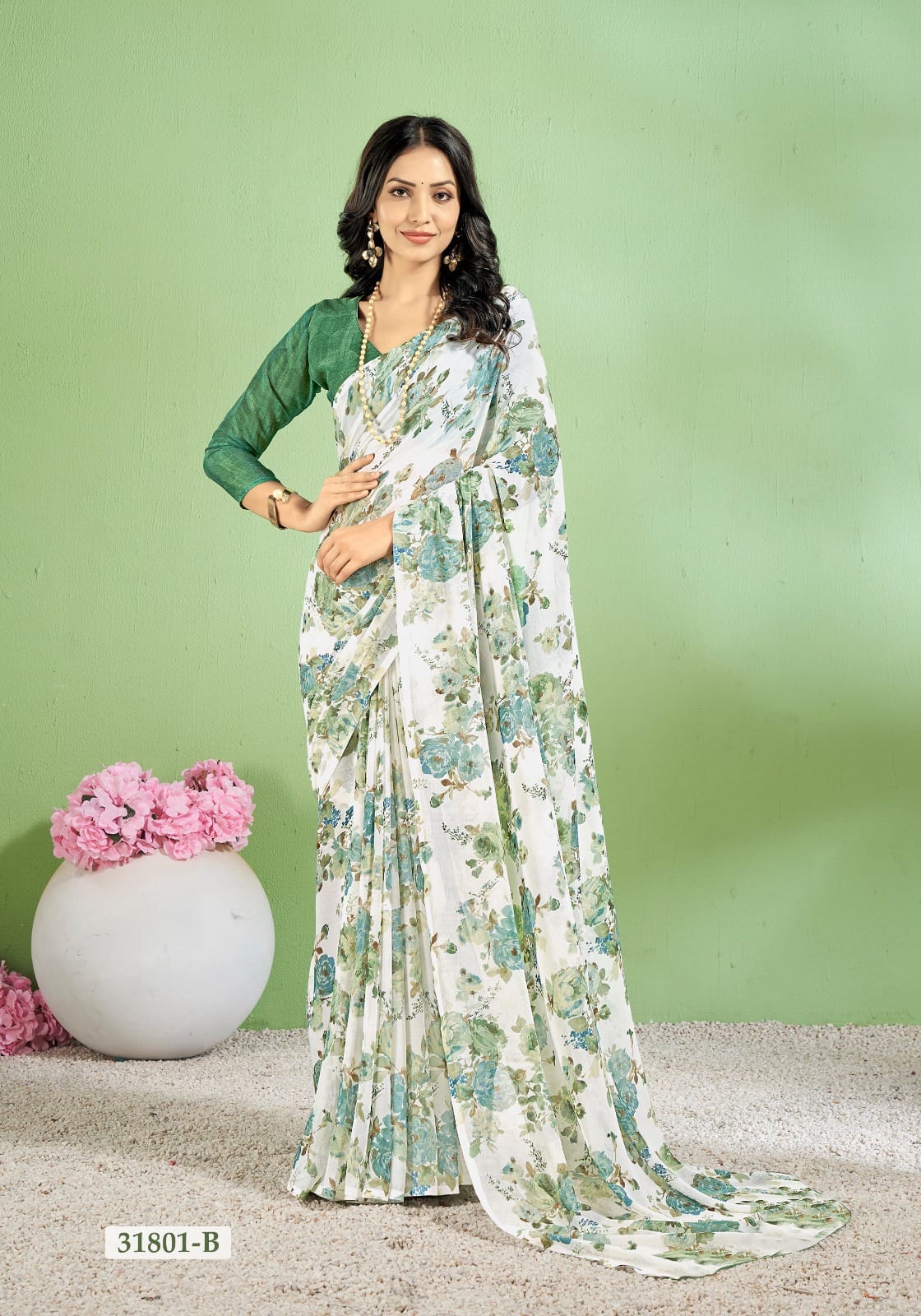 Star Chiffon 154 By Ruchi Printed Daily Wear Sarees Wholesale Market In Surat